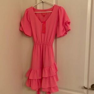 Lilly hot pink dress